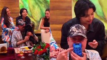 La cantante entonó "La Mañanitas"