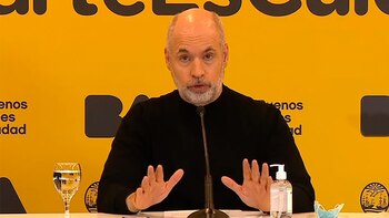 El jefe de Gobierno porteño,