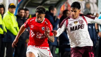 Cristian Souza gravitó contra Lanús al realizar dos asistencias. - Crédito: Difusión