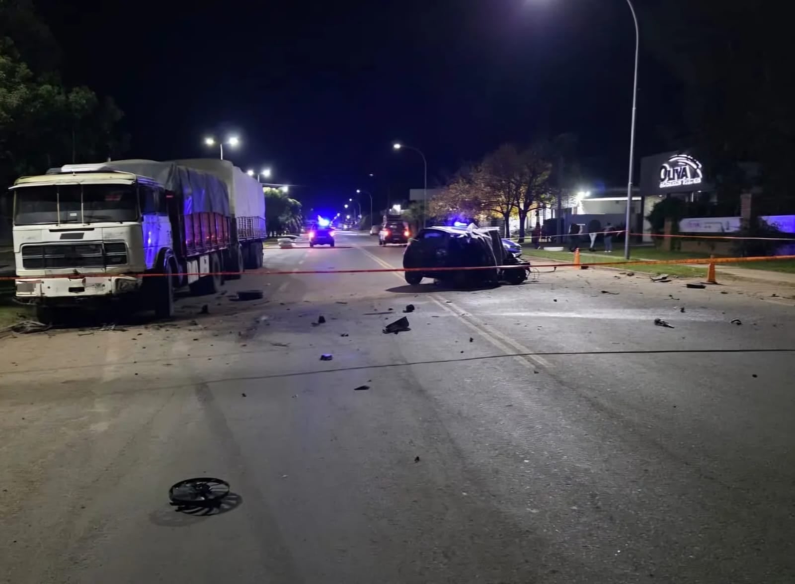 Uno de los siniestros ocurrió en la localidad de Canals, sobre la ruta provincial 3