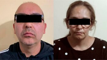 Las dos personas capturadas son