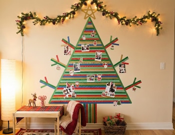 El árbol de washi tape