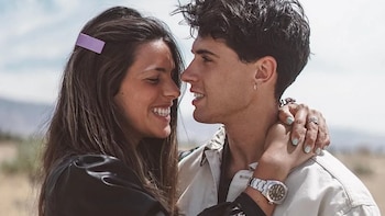 Laura Matamoros y Daniel Illescas cuando eran pareja (Instagram)