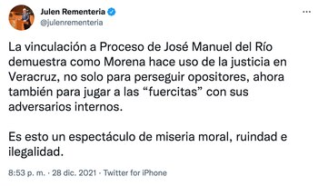 (Foto: Twitter/@julenrementeria)