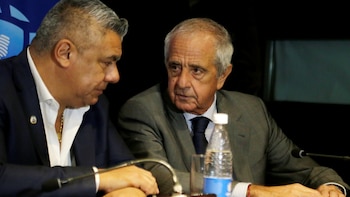 Claudio Tapia y Rodolfo D'Onofrio,