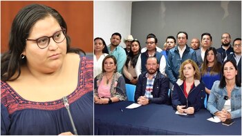 Citlalli Hernández se lanzó contra