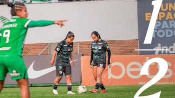 Jugadora de Cali mechoneó a una rival de Atlético Nacional en el área, la arquera suplente tapó el penalti y las azucareras se quedaron con el liderato