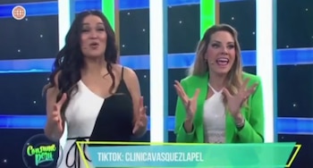 Angie Arizaga y Brenda Carvalho