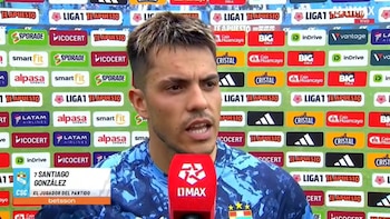 El emotivo descargo de Santiago González, entre lágrimas, tras su gol con Sporting Cristal ante Juan Pablo II: “Jugué lesionado muchos partidos”