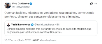 - crédito @FicoGutierrez/X