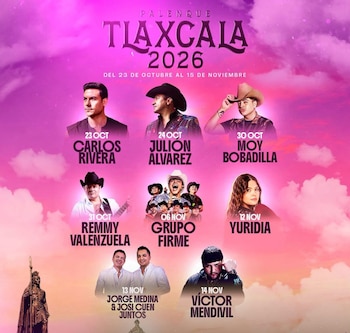 Cartelera Palenque de Tlaxcala (Instagram/@palenquetlaxcala)