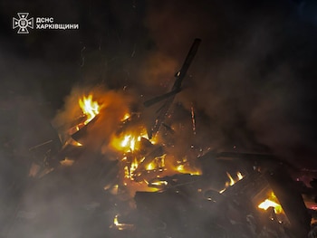 Las llamas del incendio provocado