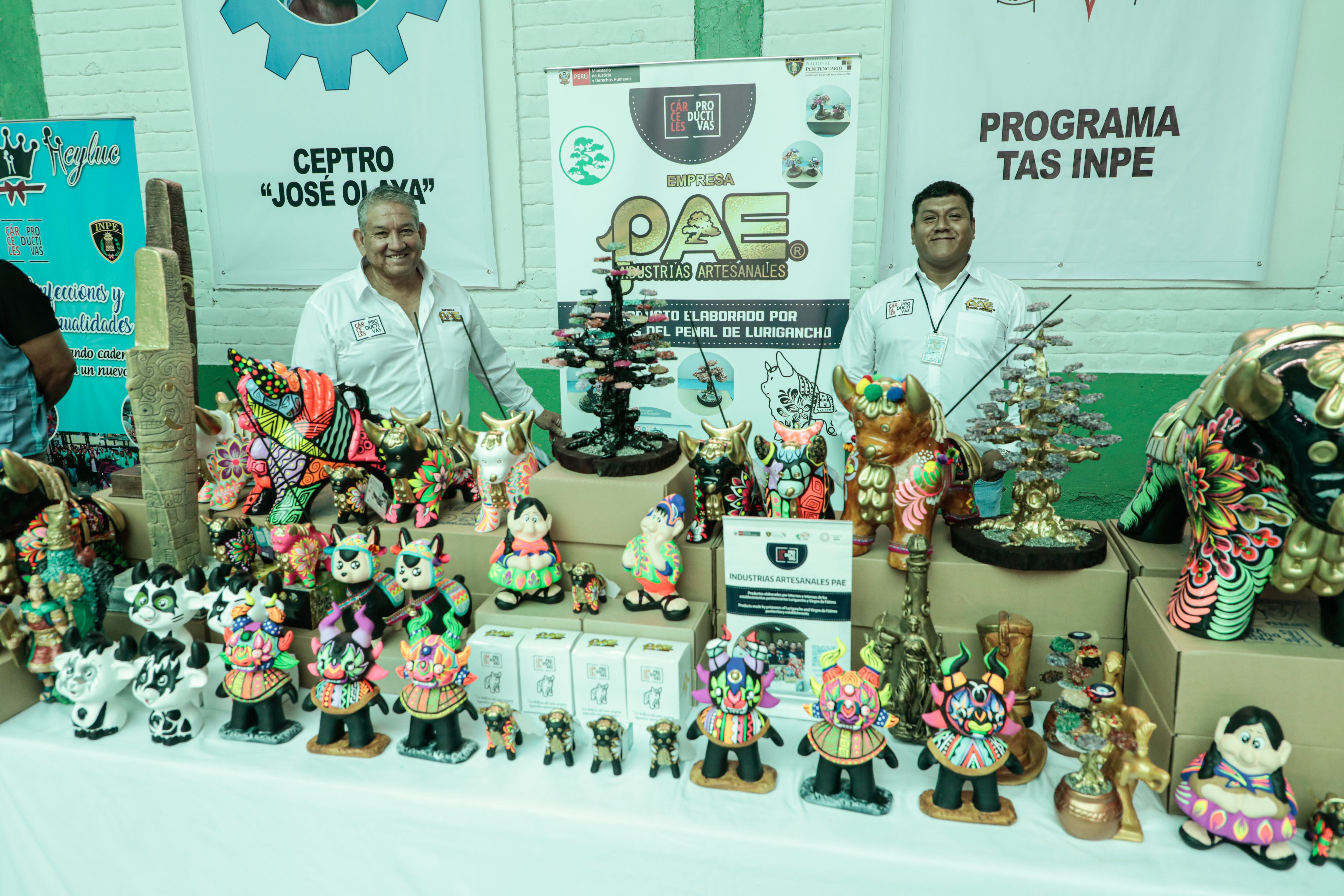 Programa “Cárceles Productivas”: internos de Lurigancho recibirán capacitación y empleo en talleres