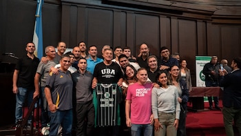 El “Turco” García dio una charla magistral en la UBA sobre adicciones: “Llevo limpio 18 años y estoy muy feliz”