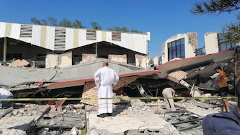 El desplome del techo en