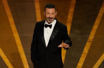 El anfitrión Jimmy Kimmel habla