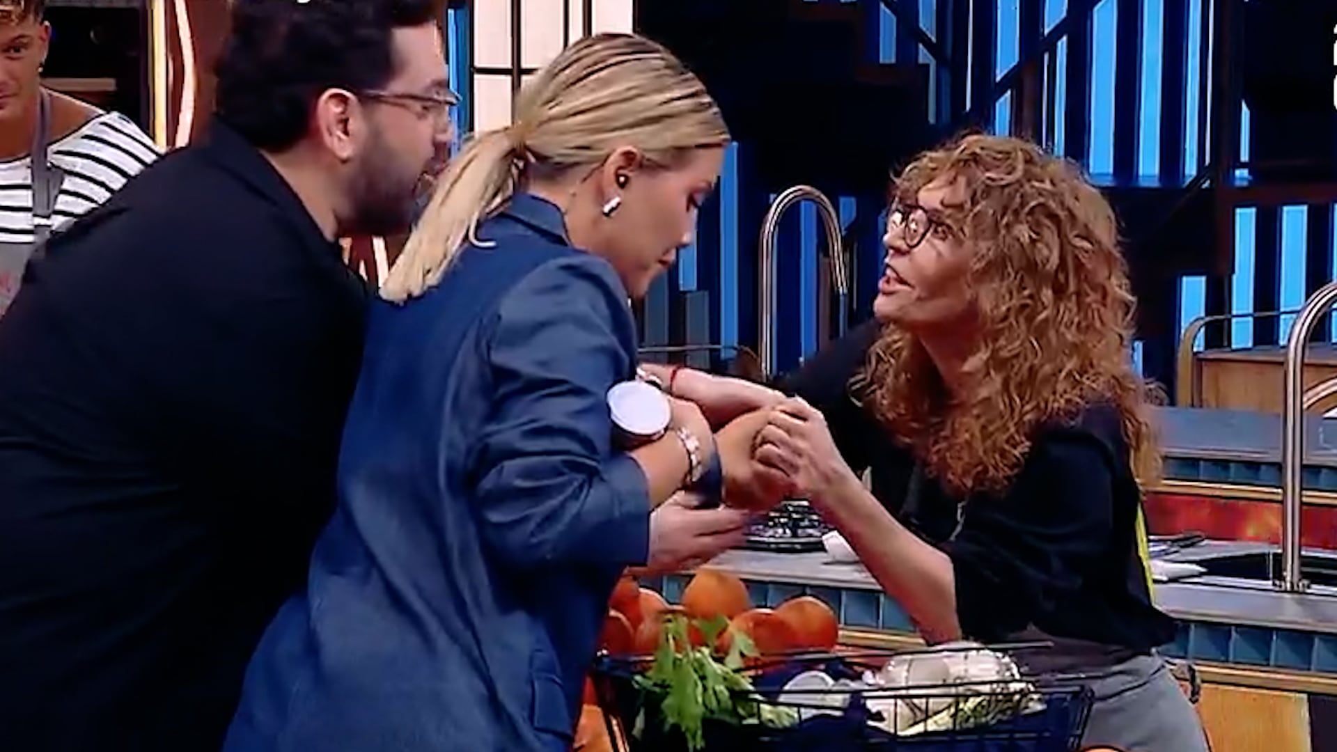 La propuesta de pato a la naranja con chocolate de Esther Goris sorprendió al jurado por la inusual combinación de sabores y por el desorden en su estación