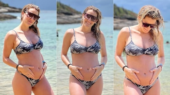 Mica Viciconte mostró su embarazo