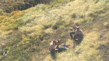 La búsqueda del turista comenzó