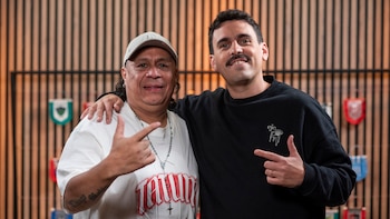 Nunca me faltes . Invitado: Traiko Milenko Pinuer . Cantante de Metal Guacha