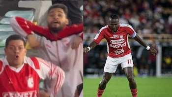 Hinchas de Santa Fe realizaron gestos racistas durante el partido contra Corinthians por la Copa Libertadores