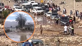 Huaico en Ica: deslizamientos bloquean