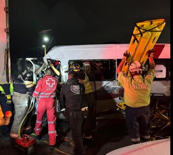 El conductor y un menor