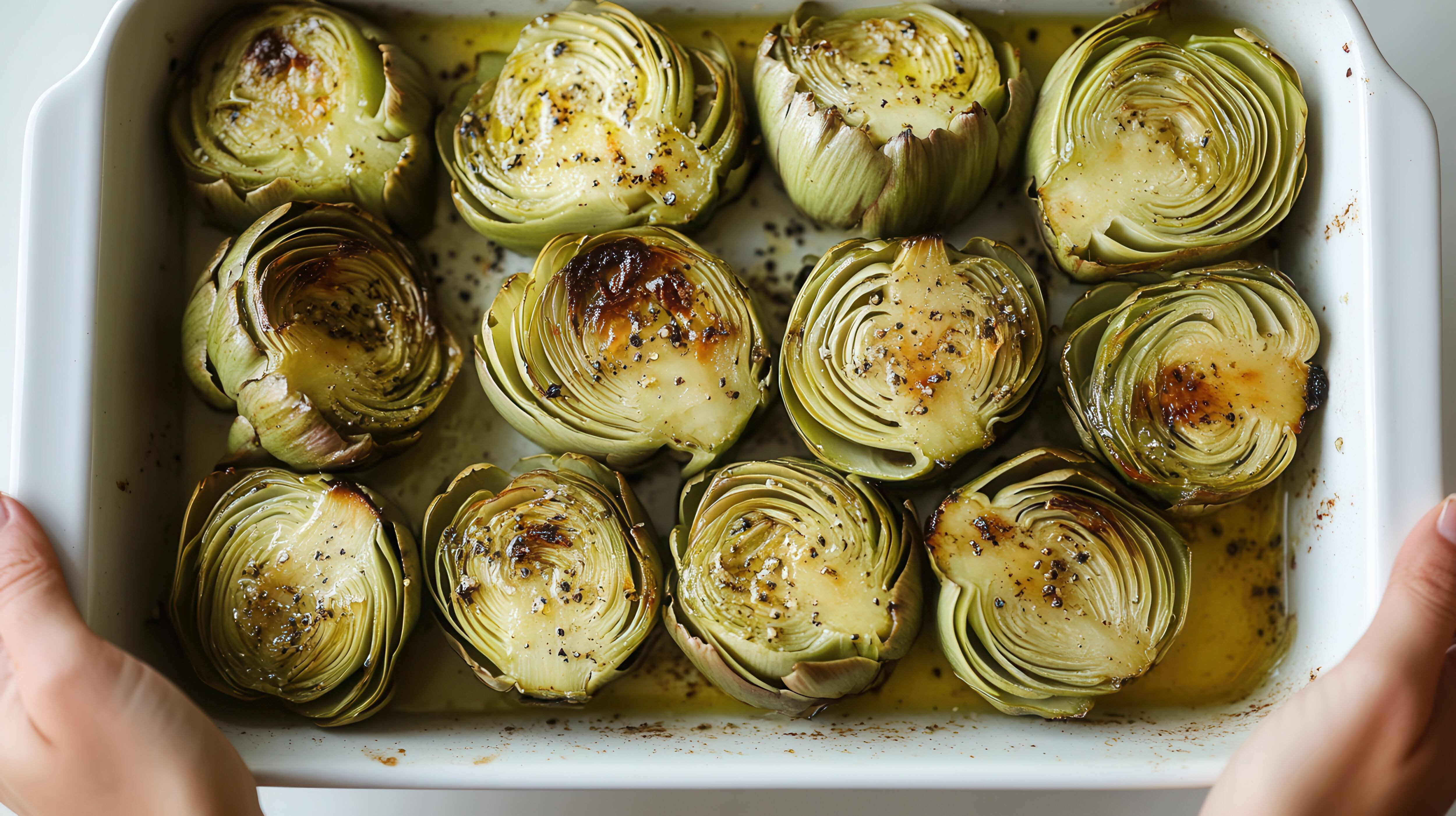 Receta de alcachofas al horno (Adobe Stock).