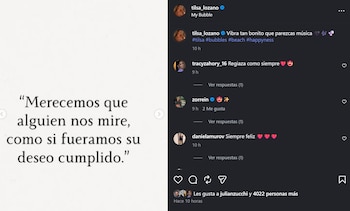 Tilsa Lozano comparte mensaje antes del escándalo: hoy lo vinculan con su ‘friendzone’. Captura: Magaly Tv La Firme.