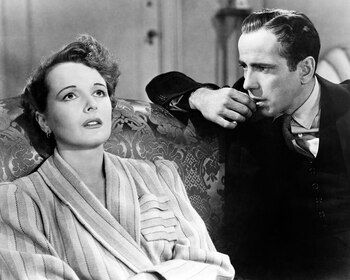 Junto a Humphrey Bogart en