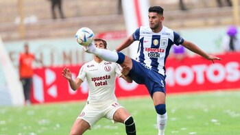 Carlos Zambrano debutó en la Liga 1 con Alianza Lima ante Universitario y causó revuelo por su expulsión. (CZ)