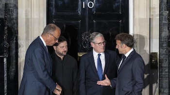 Reino Unido, Francia y Alemania respaldan las negociaciones directas entre Ucrania y Rusia