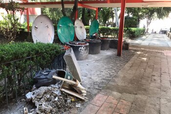 En Tlatelolco, sitio urbano, estos