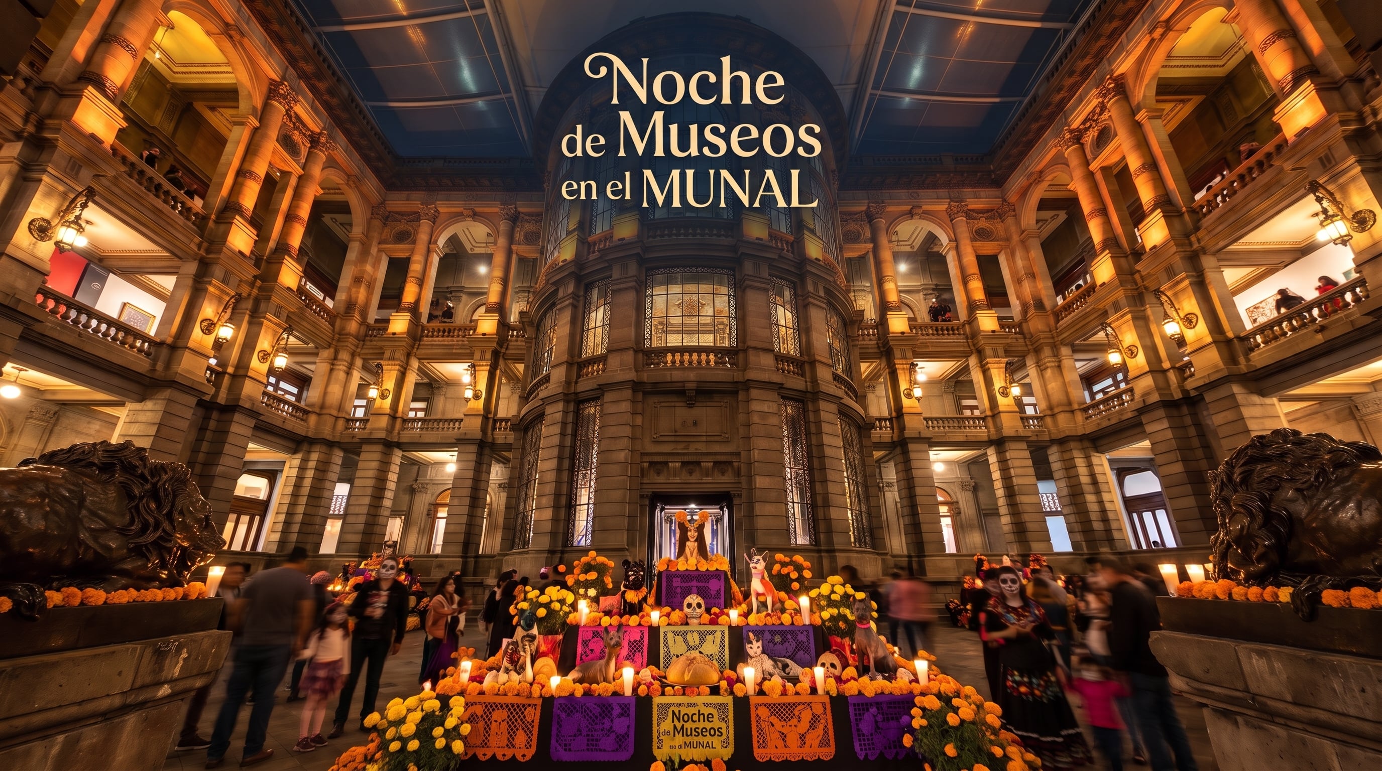 El Museo Nacional de Arte abrirá sus puertas la noche del miércoles 28 de octubre con recorridos guiados, un micrófono abierto y una ofrenda colectiva inspirada en “El circo”, de Nahui Olin. (Imagen Ilustrativa Infobae)
