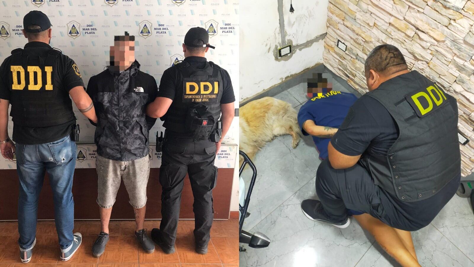 Los detenidos fueron alojados en la Unidad Penal 44 de Batán tras ser capturados en el Barrio Belgrano