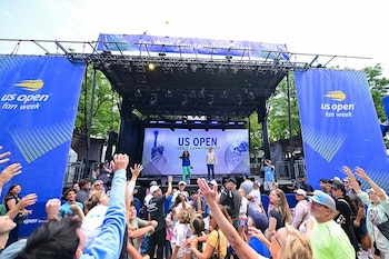 La semana gratuita abre el complejo del USTA Billie Jean King National Tennis Center antes del inicio del cuadro principal.