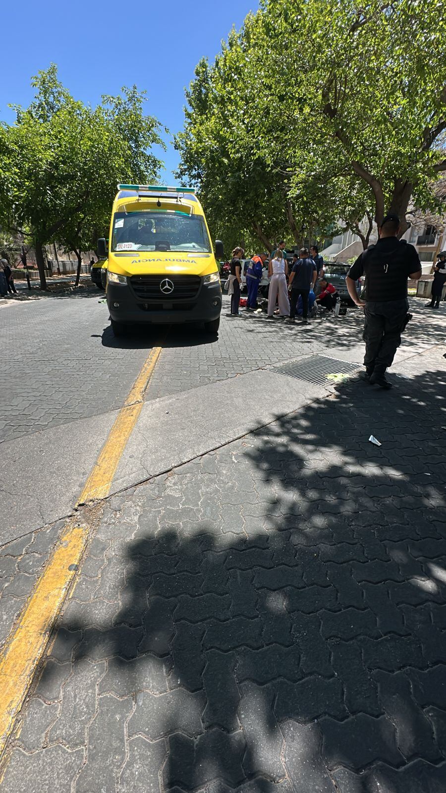 El conductor de 82 años cruzó un semáforo en rojo y arrolló a los menores en la intersección de Boulogne Sur Mer y J. y M. Clark