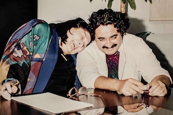 Mercedes Sosa junto a Rubén