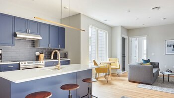 Un ejemplo de los apartamentos