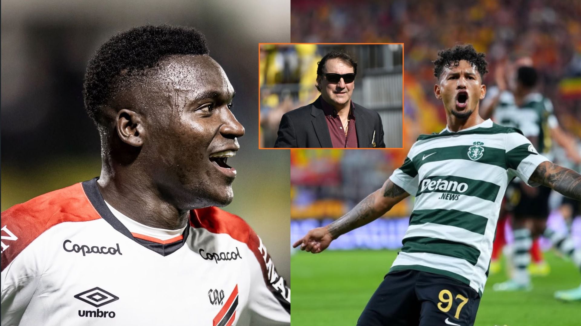 Néstor Lorenzo le aconsejó a los delanteros de la selección Colombia durante la fecha FIFA de septiembre y octubre del 2026 que se escondieran y aparecieran de sorpresa a los centrales - crédito Atlético Paranaense/Sporting/FCF