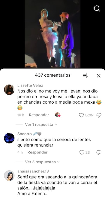 El clip comenzó a circular