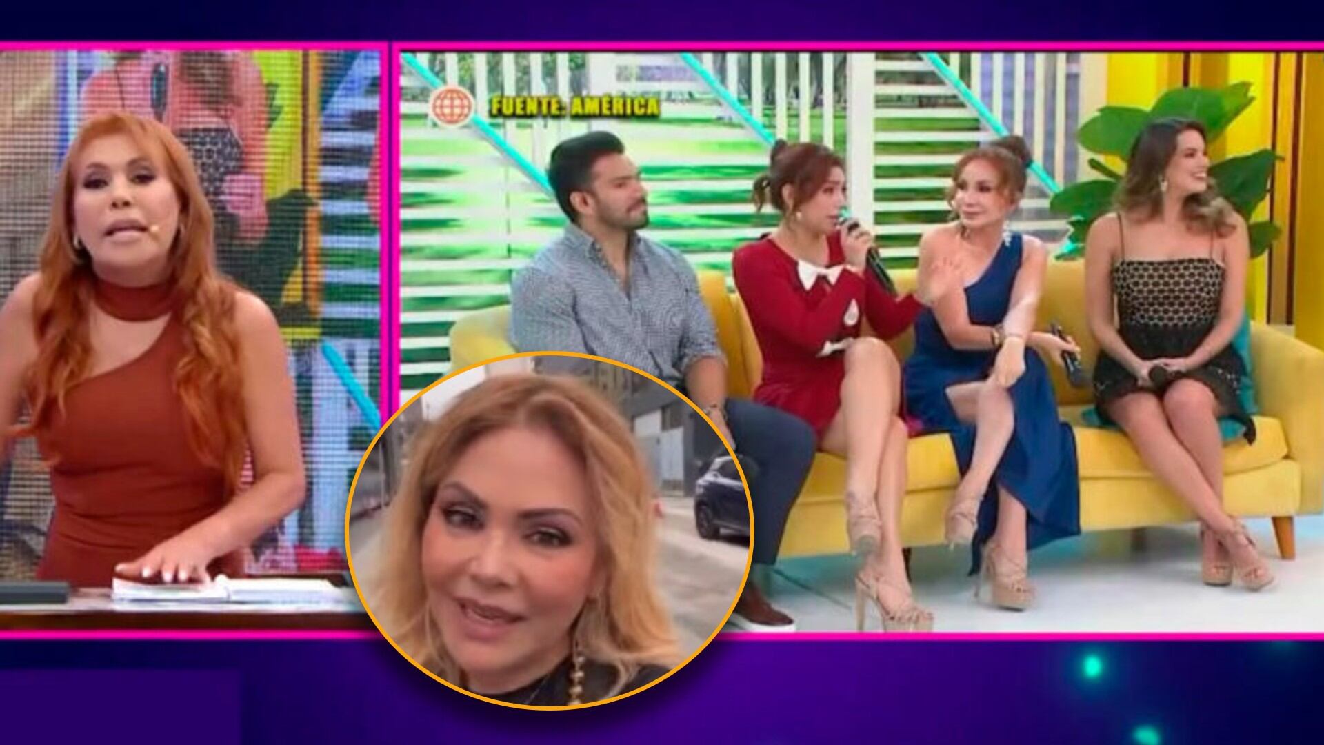 “No soporto a los felpudos”: Magaly Medina lanza misil en vivo a América Hoy. Infobae Perú / Captura TV - Magaly TV La Firme