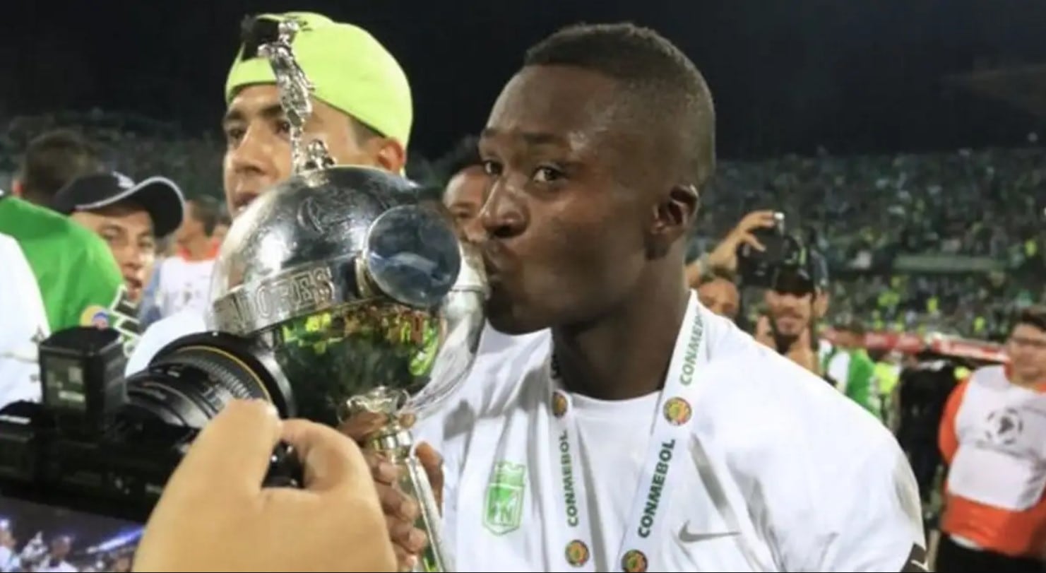 Marlos Moreno disputó 13 partidos de la Copa Libertadores 2016, marcó tres goles y fue campeón con Nacional - crédito Atlético Nacional