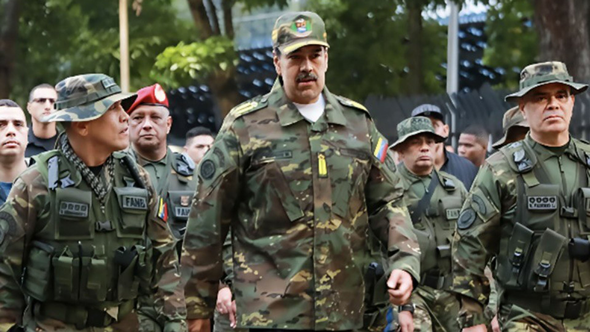 Nicolás Maduro Moros a la cabeza de la Cadena de Mando como Comandante en Jefe de la FANB