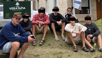 La foto que se tomaron