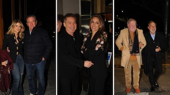 En fotos: Guillermo Francella y Adrián Suar celebraron el fin del rodaje de su primera película juntos
