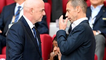 La UEFA y sus federaciones nacionales no participarán en las competiciones de la FIFA