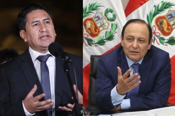 Vladimir Cerrón reclama al Congreso.