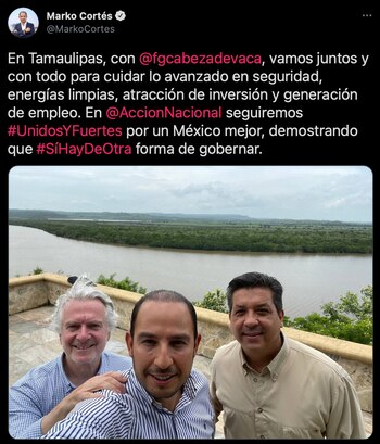 Cortés aseguró que el PAN