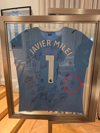 Javier Milei Erling Haaland